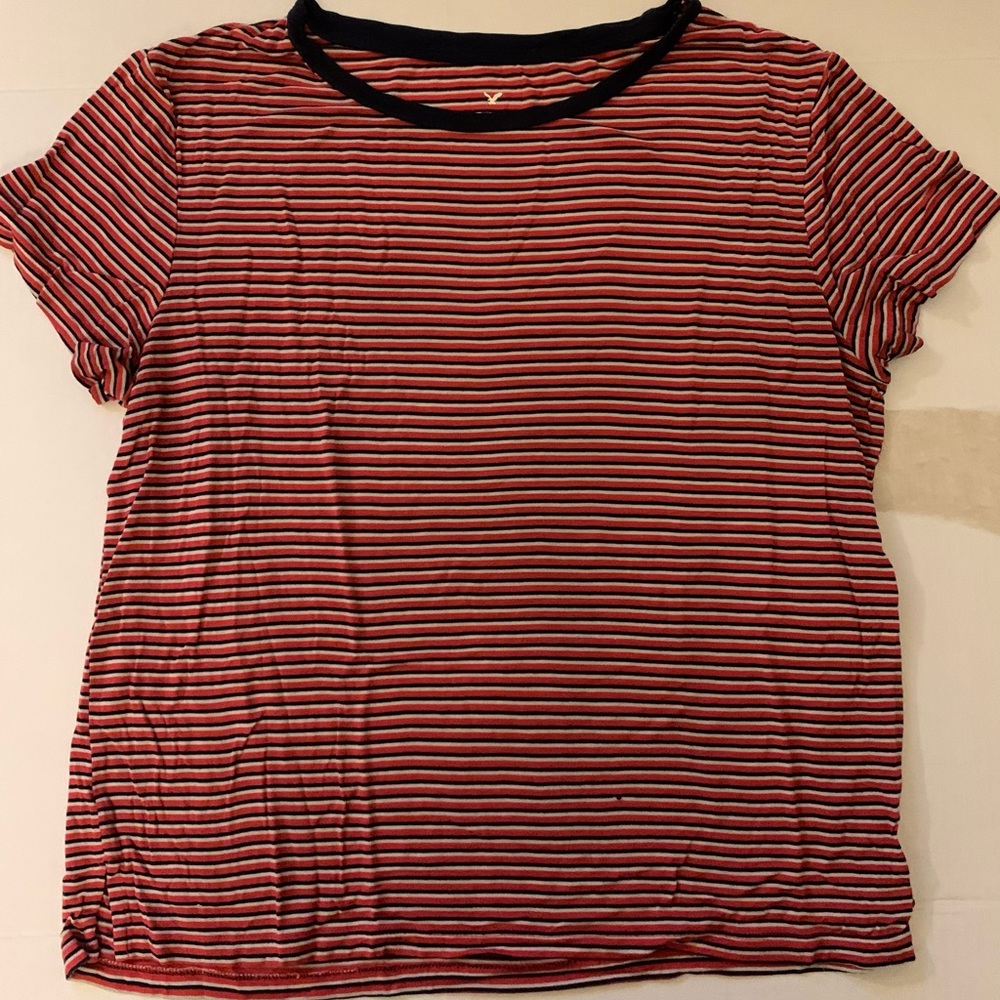 ✨MOVING SALE✨ Striped American Eagle Shirt